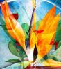 ציור לסלון, ציורים לעיצוב בית ומשרד, nature, flowers, israeli painting, painting for home design