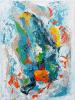 White Edges-11, N-Abstr. 61 abstract painting, home design, ציור מופשט, ציורים לעיצוב בית ומשרד, Betty Rubinstein,